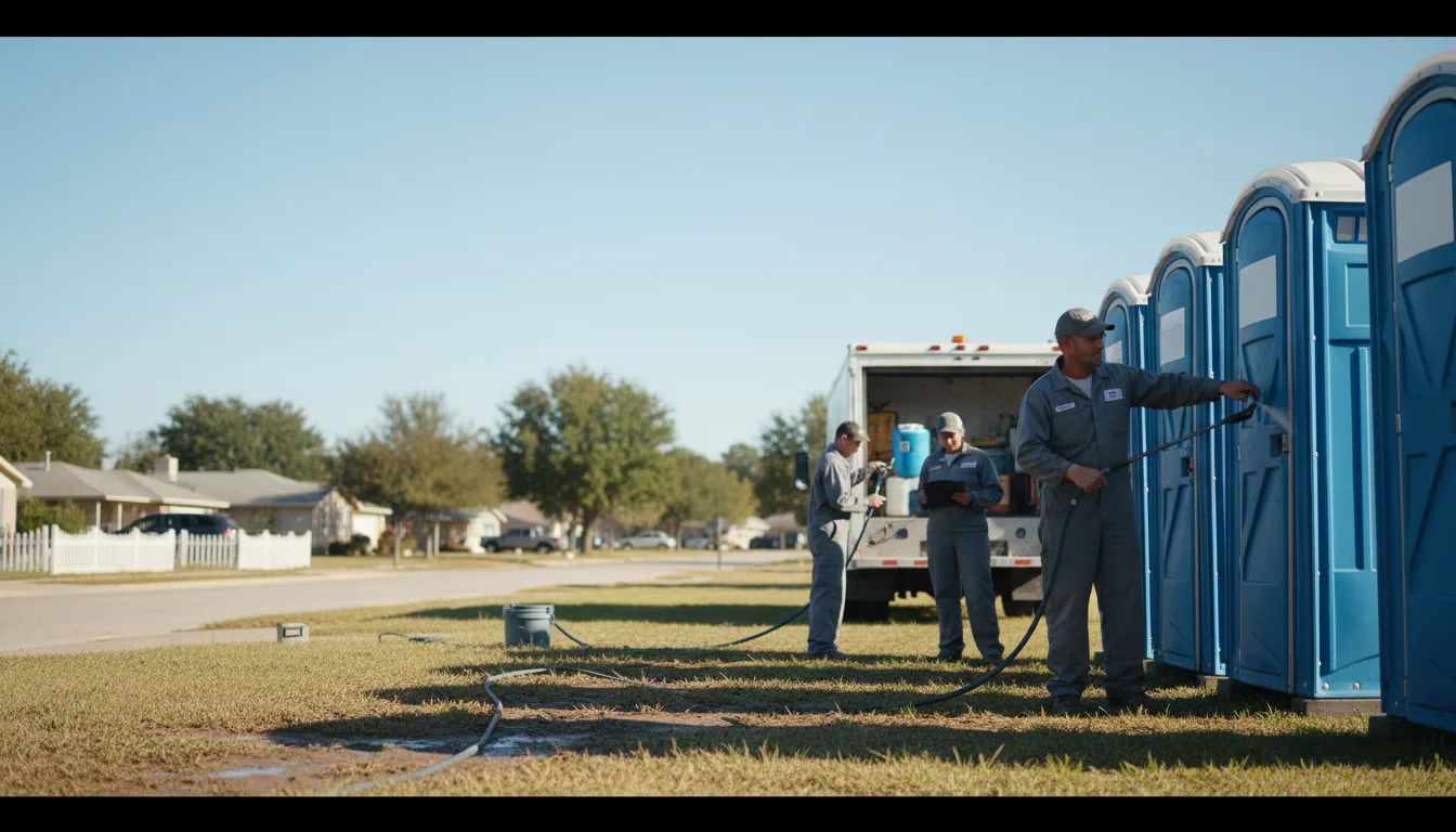 Long-Term Portable Toilet Rental in Castalia, OH near me